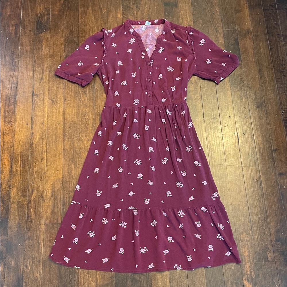 Old Navy Cottagecore Midi Dress